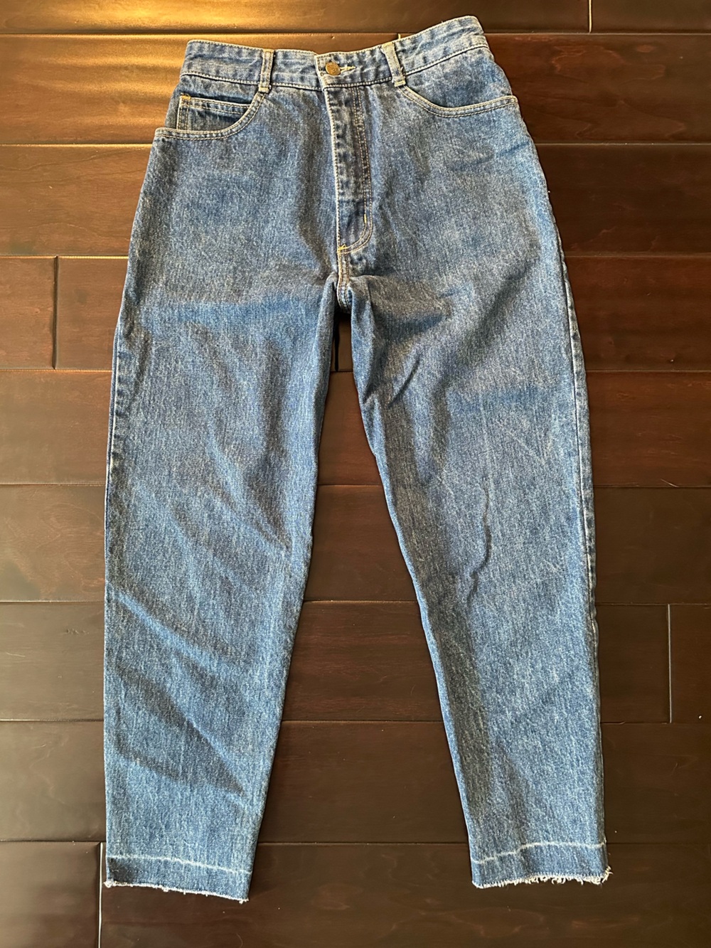 Guess High-Rise Blue Denim Jeans